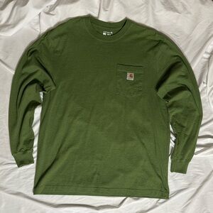 Carhartt Olive Long Sleeve Tee